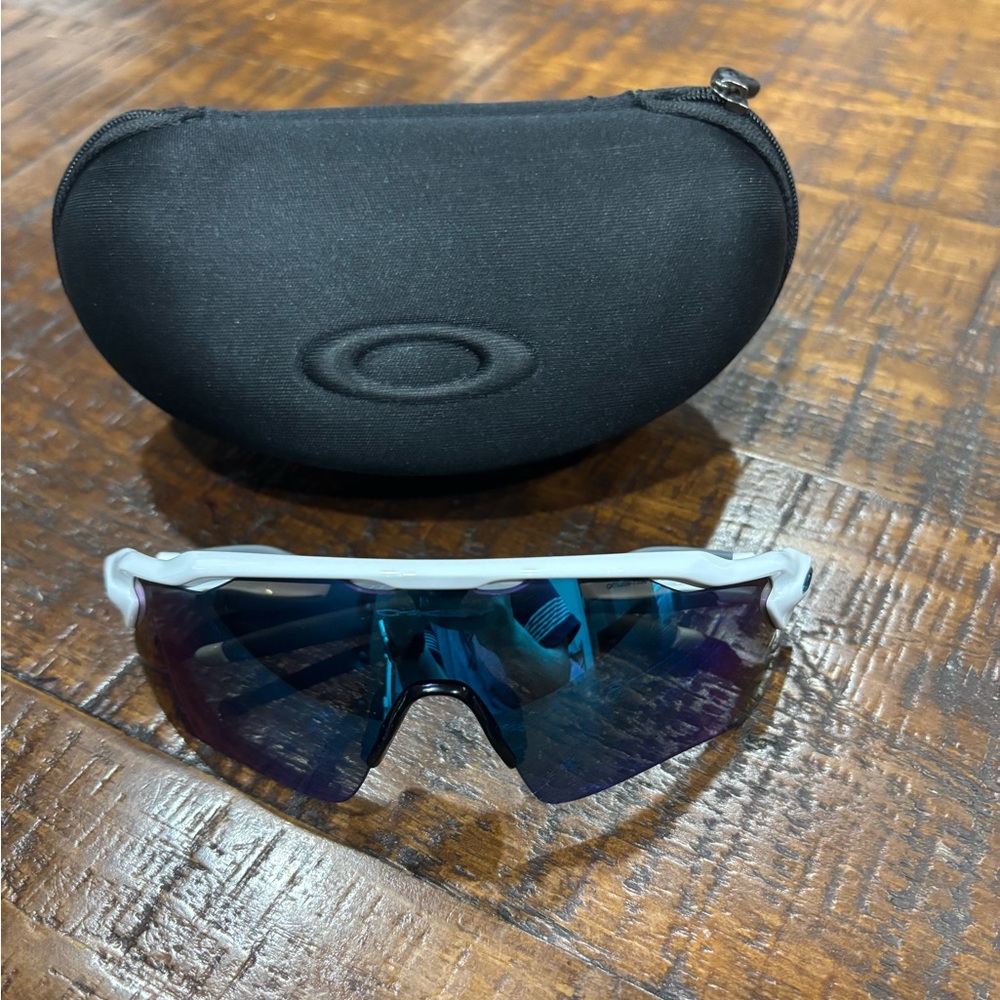 White Prizm Oakley Sunglasses